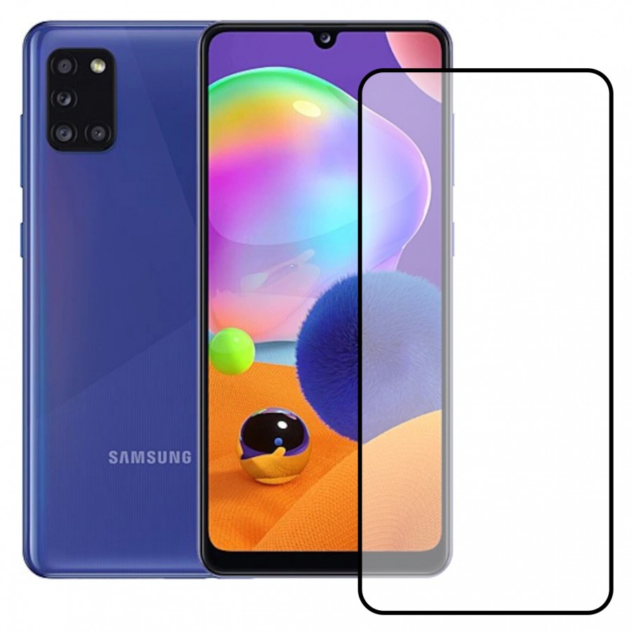 Bufalo Samsung Galaxy A31 Ekran Koruyucu Seramik Mat Nano 9D Tam Kaplama Siyah