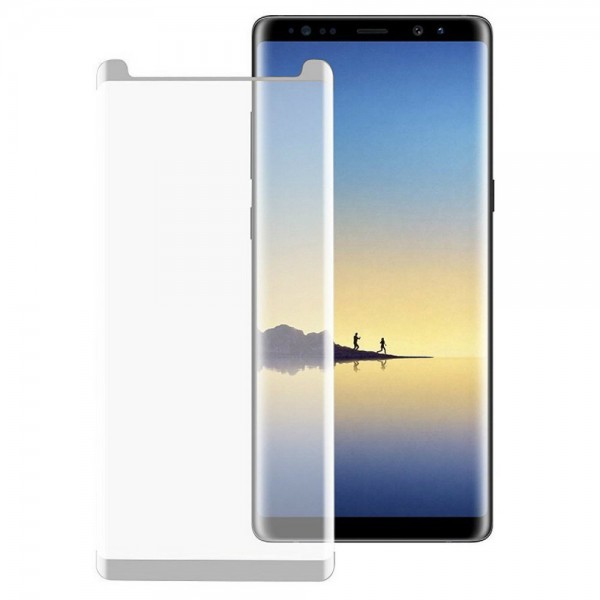 Bufalo Samsung Galaxy Note 8 (N950) Kavisli 4D Cam Ekran Koruyucu Silver…