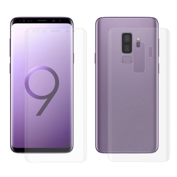 Bufalo Samsung S9 ÖN+ARKA Pet Ekran Koruyucu Kavisli Şeffaf…