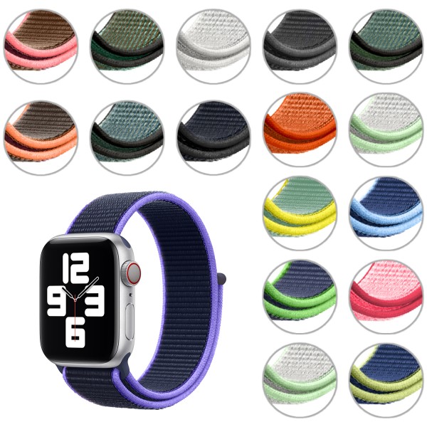 FitCase Apple Watch 38 40 41 mm Uyumlu Spor Loop Dokuma Kordon…