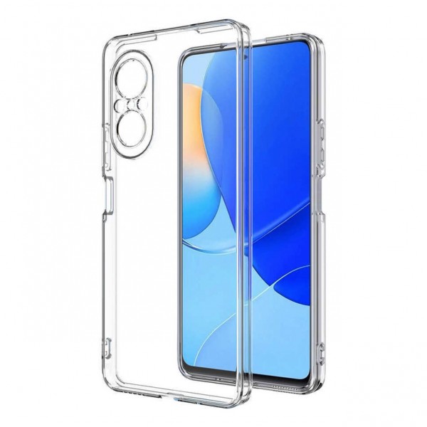 FitCase Huawei Nova 9 SE Kılıf Kamera Korumalı Silikon Şeffaf Arka Kap…