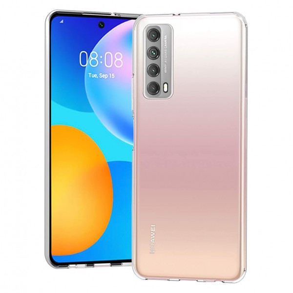 FitCase Huawei P Smart 2021 Kılıf Kamera Korumalı Silikon Şeffaf A…