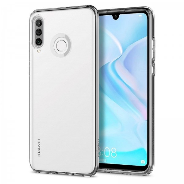 FitCase Huawei P30 Lite Kılıf Kamera Korumalı Silikon Şeffaf Arka Kapa…