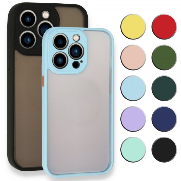 FitCase iPhone 13 Pro Montrea Silikon Arka Kapak…