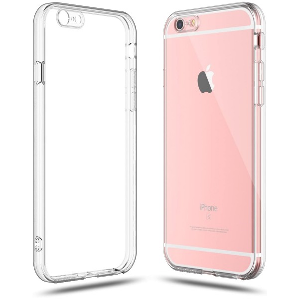 FitCase iPhone 6 Plus / 6s Plus Kamera Korumalı Silikon Şeffaf Arka Kapa…