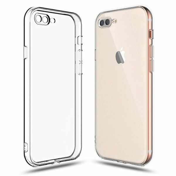 FitCase iPhone 7 Plus / 8 Plus Kılıf Kamera Korumalı Silikon Şeffaf Ar…