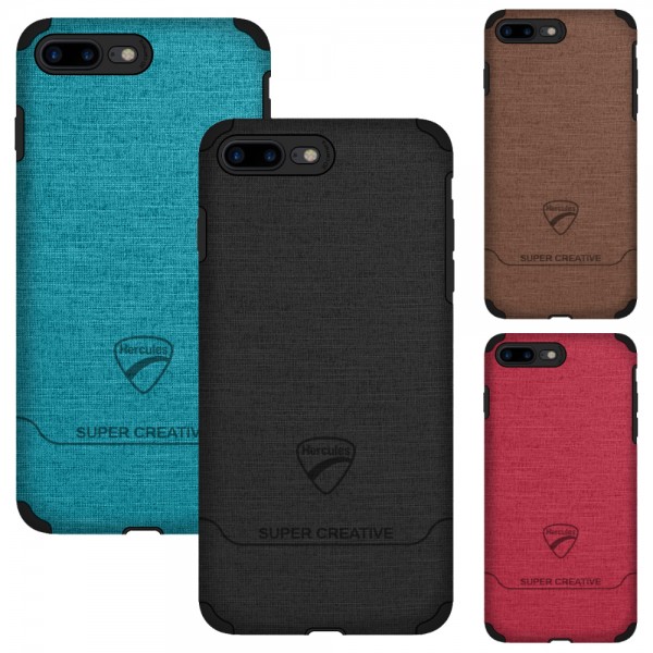 FitCase iPhone 7 Plus / 8 Plus Kılıf Super Fabric Arka Kapak…