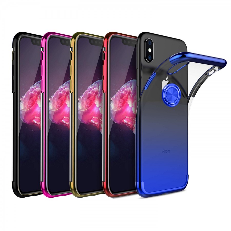 FitCase iPhone X / XS Kılıf Marvel Ring Arka Kapak