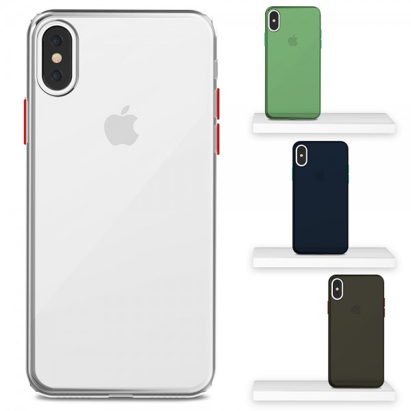 FitCase iPhone X / XS Kılıf Ultra İnce PP Mat Kapak…