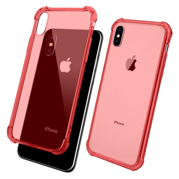 FitCase iPhone X/XS Rugged Silikon Arka Kapak Pembe…