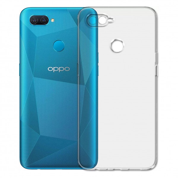 FitCase Oppo A12 Kılıf Kamera Korumalı Silikon Şeffaf Kapak…