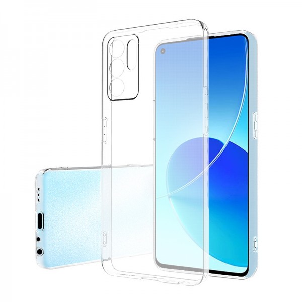 FitCase Oppo Reno 6 Kılıf Kamera Korumalı Silikon Şeffaf Arka Kapak…