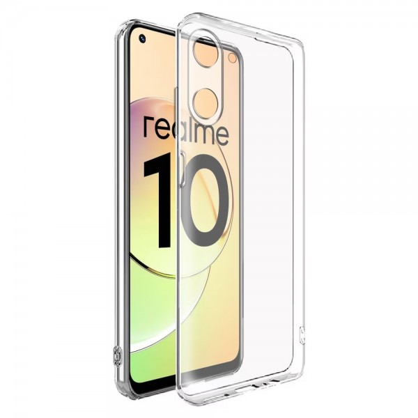 Realme 10 4G Kılıf Kamera Korumalı Silikon Şeffaf Arka Kapak…