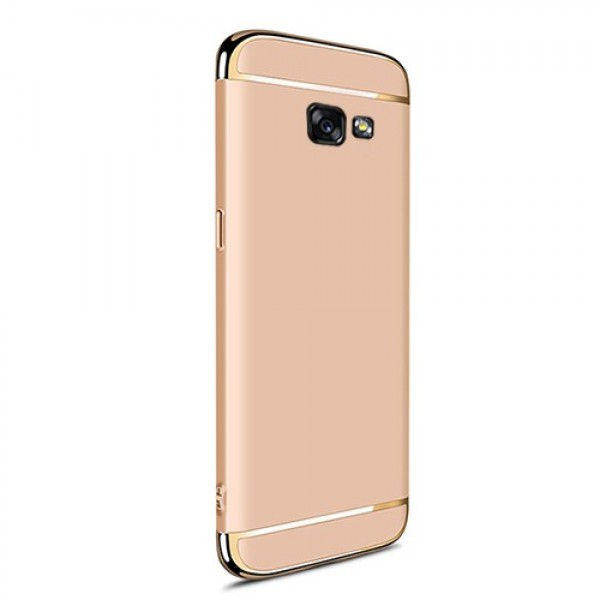 FitCase Samsung A3 2017 (A320) Golden Frame Arka Kapak Gold…