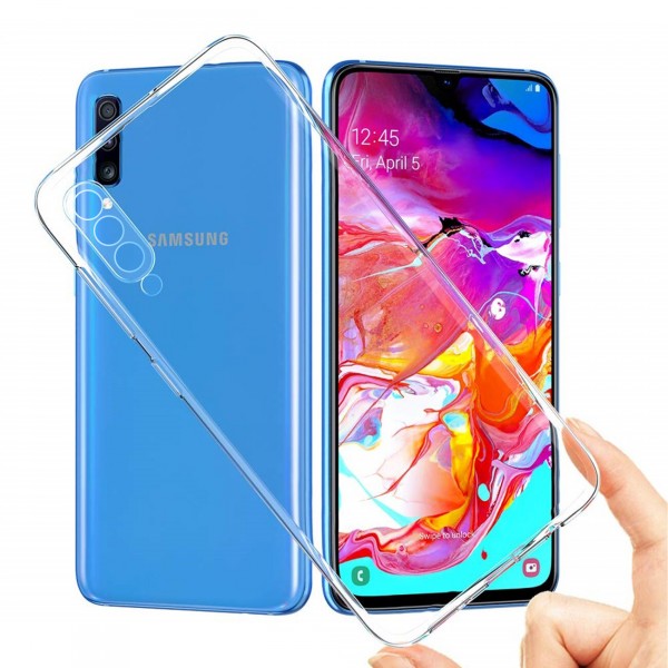 FitCase Samsung Galaxy A70 (A705) Kılıf Kamera Korumalı Silikon Şeffaf…