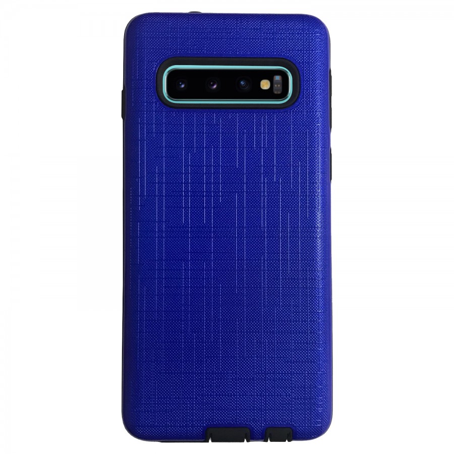 FitCase Samsung Galaxy S10 Kılıf New YouYou Arka Kapak Mavi