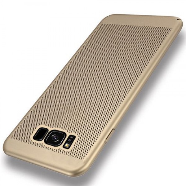 FitCase Samsung Galaxy S8 (G950) Kılıf Point Sert Arka Kapak Gold…