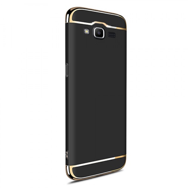 FitCase Samsung Grand Prime Plus (G532) Golden Frame Arka Kapak Siyah…