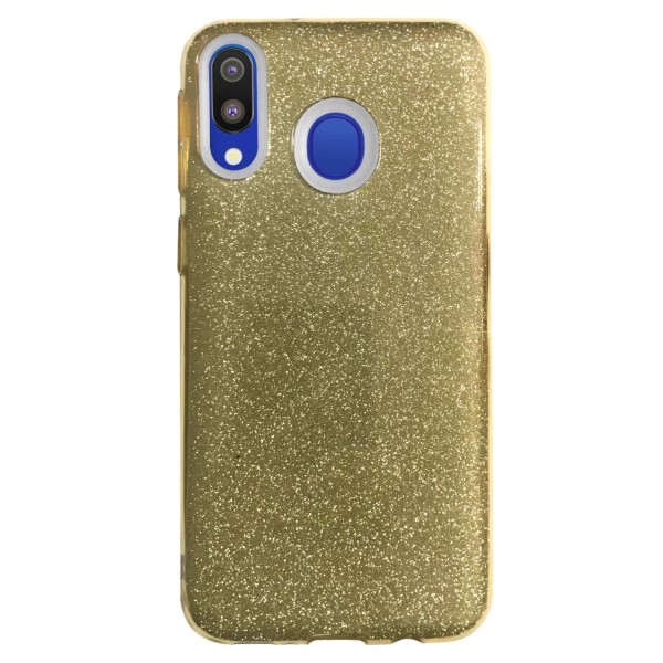 FitCase Samsung M20 (M205) 3in1 Simli Silikon Arka Kapak Gold…