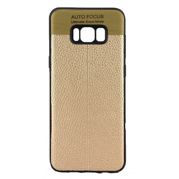 FitCase Samsung S8 Plus (G955) Auto Focus Silikon Arka Kapak Gold…