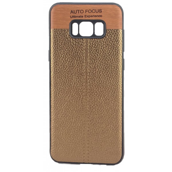 FitCase Samsung S8 Plus (G955) Auto Focus Silikon Arka Kapak Kahverengi…