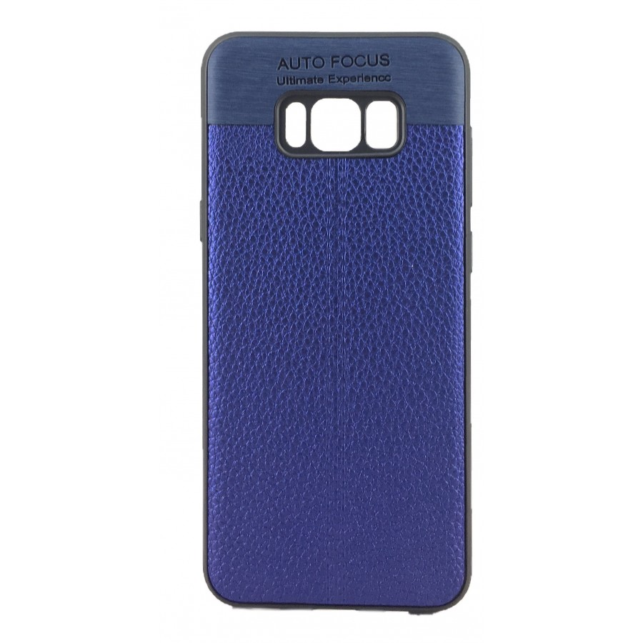 FitCase Samsung S8 Plus (G955) Auto Focus Silikon Arka Kapak Mavi