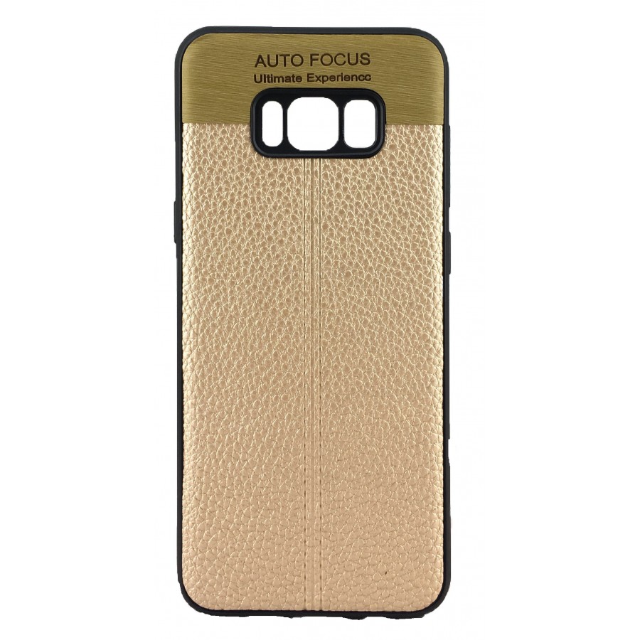 FitCase Samsung S8 (S950) Auto Focus Silikon Arka Kapak Gold