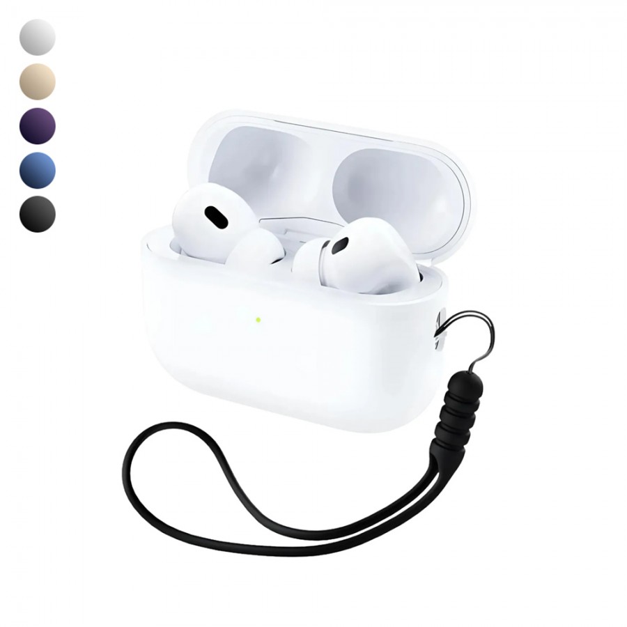 FitCase Universal AirPods Kılıf Silikon Askı İpi 43cm