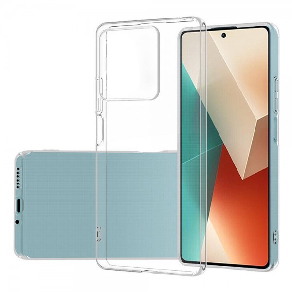 FitCase Xiaomi Redmi Note 13 Pro 5G Kılıf Kamera Korumalı Silikon Şeff…