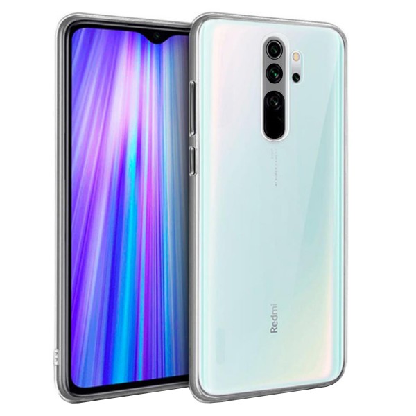 Xiaomi Redmi Note 8 Pro Kılıf Kamera Korumalı Silikon Şeffaf Arka Kapa…