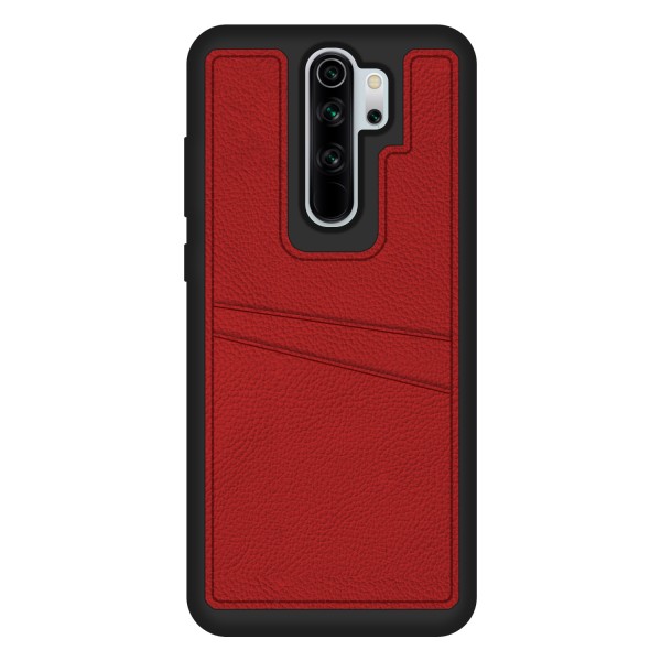 FitCase Xiaomi Redmi Note 8 Pro Kılıf Proda Deri Çift Kartlık Cepli Ka…