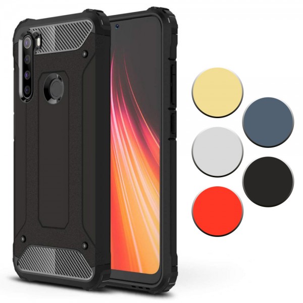 FitCase Xiaomi Redmi Note 8 Zırh Tank Tam Koruma Arka Kapak…