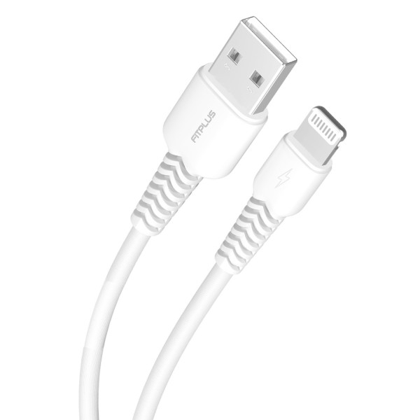 FitPlus Bianca B422 USB - iPhone Lightning Flex Şarj Kablosu 2.4A 1mt…