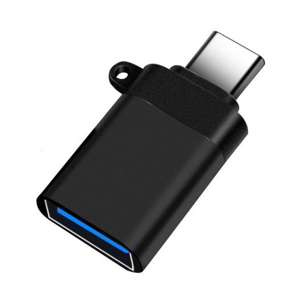 FitPlus USB to Type-C Çevirici OTG Adaptör USB3.0/Type-C - Siyah…