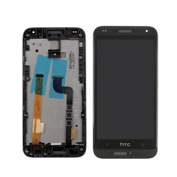 HTC Desire 601 Ekran LCD Dokunmatik Çıtalı - Siyah