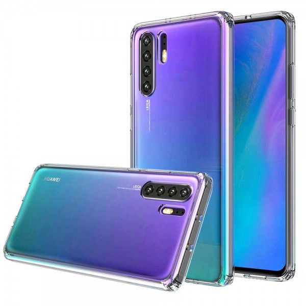 Huawei P30 Pro Kılıf FitCase Toz Koruma Tıpalı Şeffaf Arka Kapak…