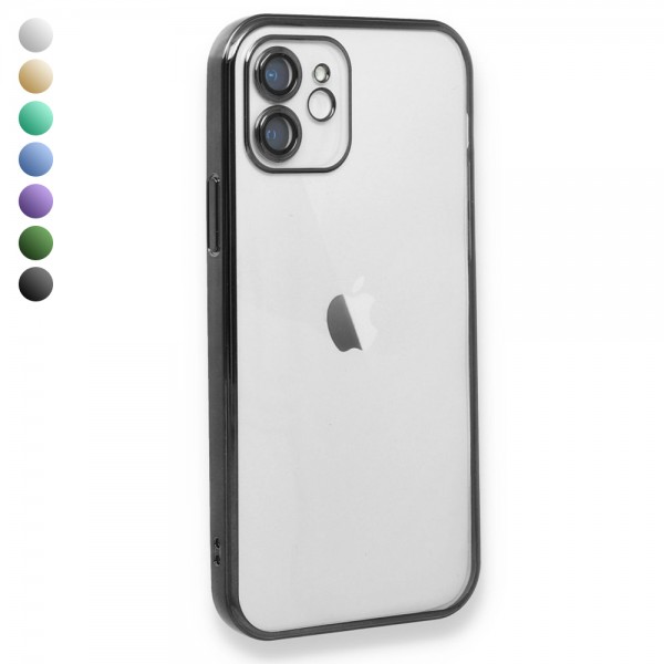 iPhone 11 Kılıf Razer Lens Çerçeveli Silikon Kapak…