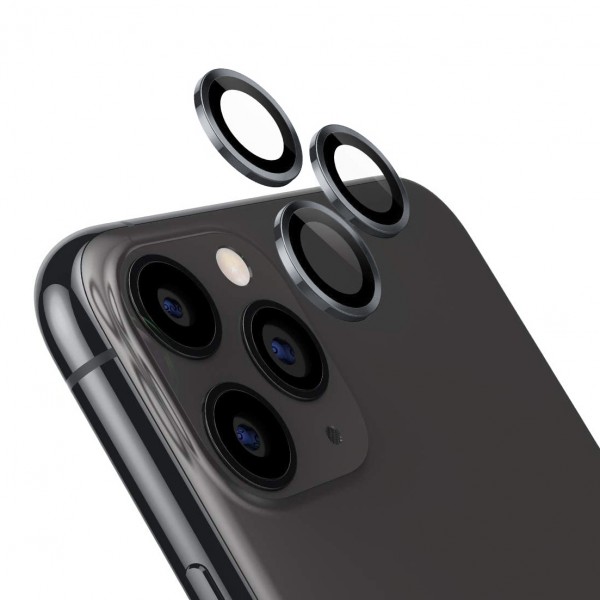 iPhone 11 Pro Kamera Lens Koruyucu Cam Metal Kenarlı 3lü Set…