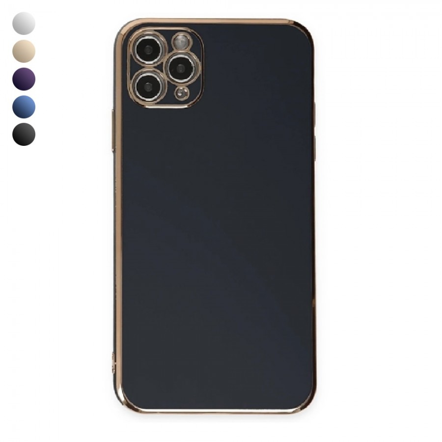 iPhone 11 Pro Kılıf Luxury Seri Kamera Korumalı Silikon Kapak