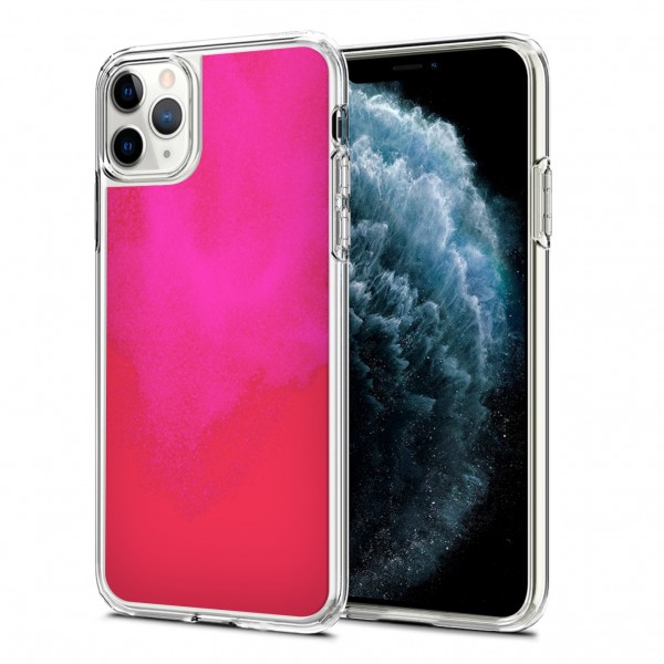 iPhone 11 Pro Kılıf Neon Likit Silikon Arka Kapak…