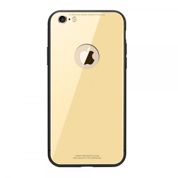 iPhone 6 Plus / 6s Plus Boss Tpu Cam Arka Kapak Gold…