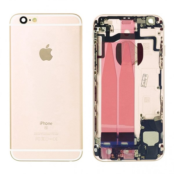 iPhone 6s Kasa Kapak Dolu Full - Gold…