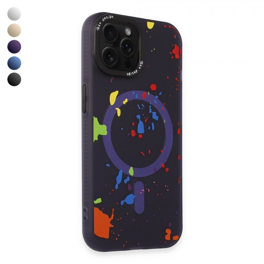 Joko iPhone 15 Pro Max Kılıf Colorful Seri Silikon Kapak