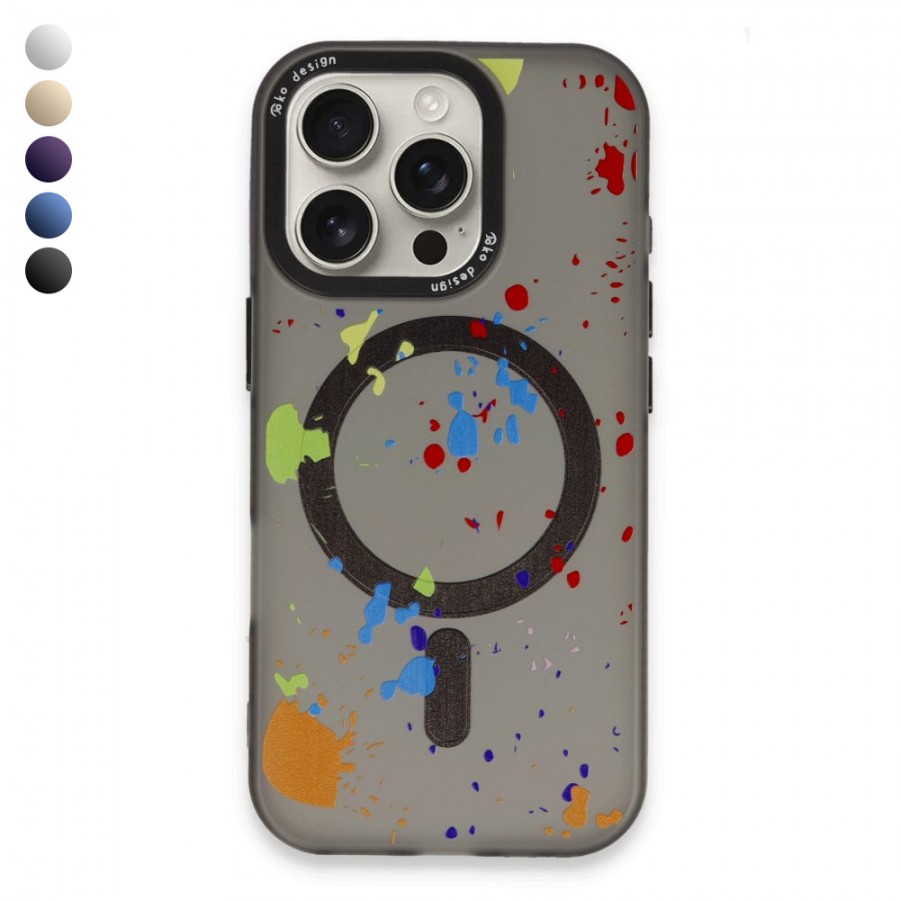 Joko iPhone 16 Pro Max Kılıf Colorful Seri Silikon Kapak