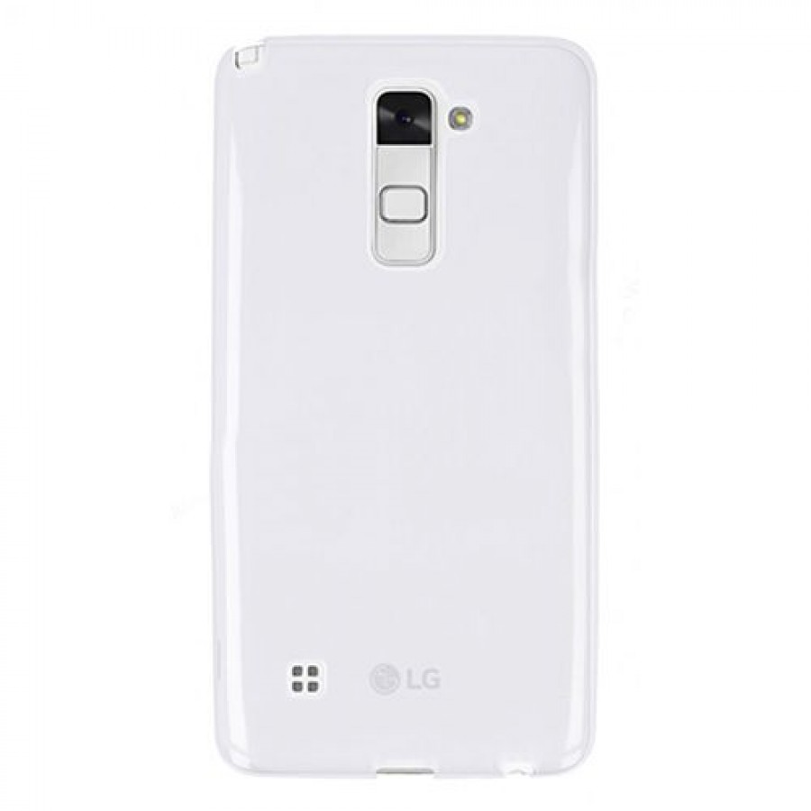 LG Stylus 2 Kılıf Soft Silikon Şeffaf Arka Kapak