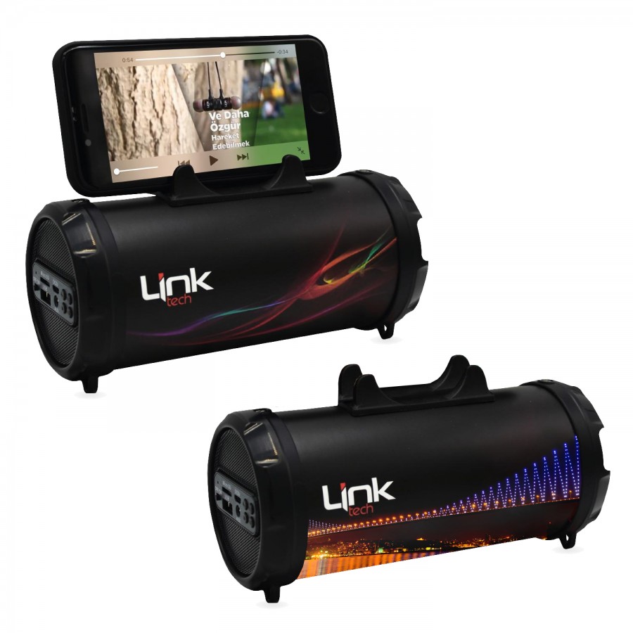 LinkTech 1005+ Kablosuz Bluetooth Hoparlör BT/FM/USB/SD/AUX