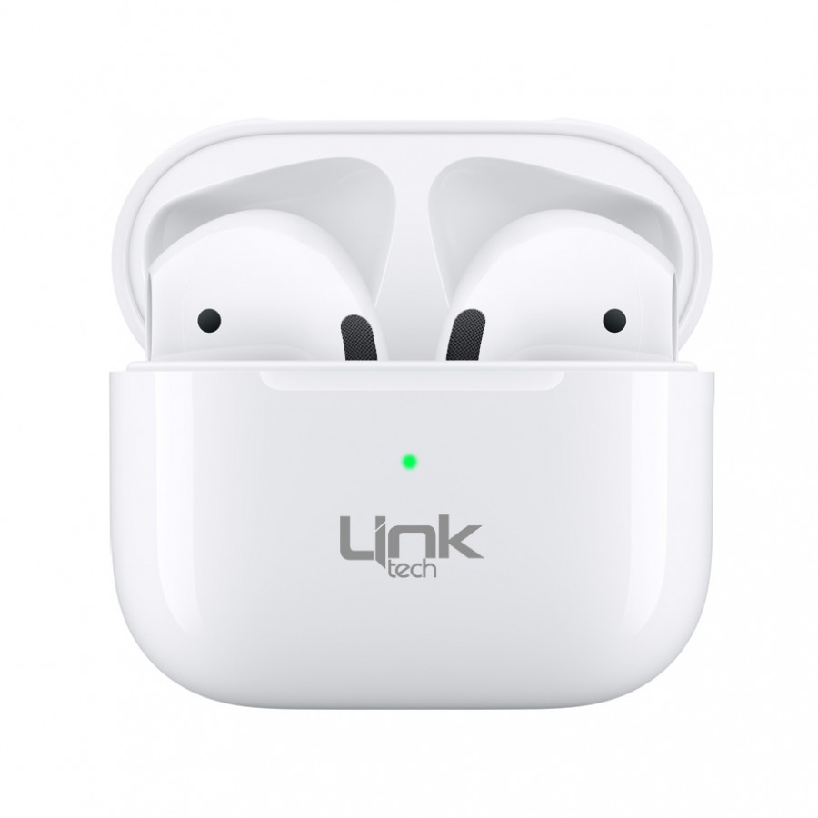 LinkTech AP01 SmartPods TWS 5.0 Bluetooth Kulaklık Lightning Beyaz