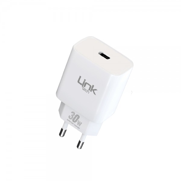 LinkTech C213 30W PD Type-C Şarj Aleti (Başlık) Beyaz