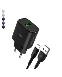 LinkTech C301 12W Auto ID Micro USB Kablolu Şarj A