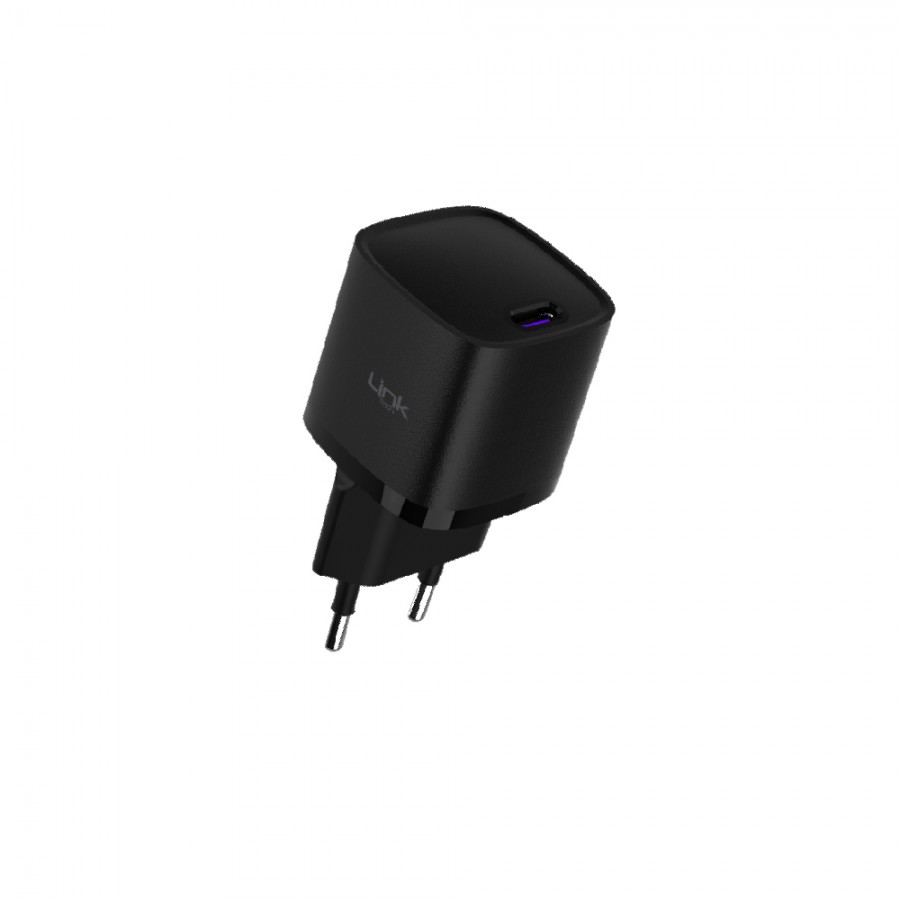 LinkTech G843 Premium 25W PD GaN3 USB-C Şarj Adaptörü